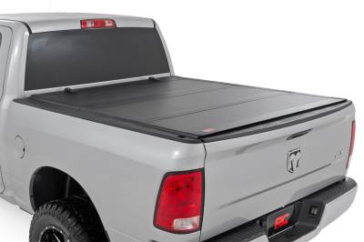Rough Country - Rough Country 49318650 Hard Tri-Fold Tonneau Bed Cover - Image 1