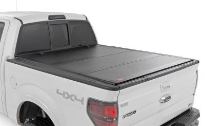 Rough Country - Rough Country 49214550 Hard Tri-Fold Tonneau Bed Cover - Image 1