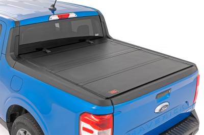 Rough Country - Rough Country 49254500 Hard Tri-Fold Tonneau Bed Cover - Image 1