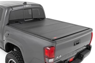 Rough Country - Rough Country 49420500 Hard Tri-Fold Tonneau Bed Cover - Image 1