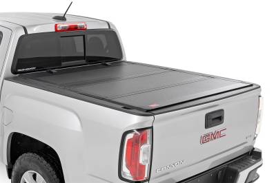 Rough Country - Rough Country 49120500 Hard Tri-Fold Tonneau Bed Cover - Image 1