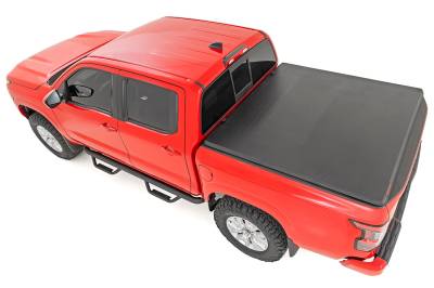 Rough Country - Rough Country 41805500 Soft Tri-Fold Tonneau Bed Cover - Image 2