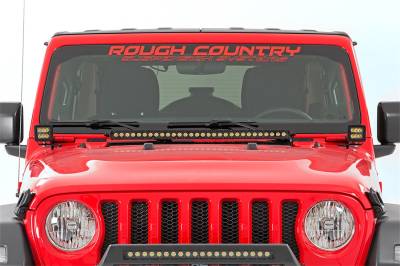 Rough Country - Rough Country 70052DRL LED Lower Windshield Kit - Image 5