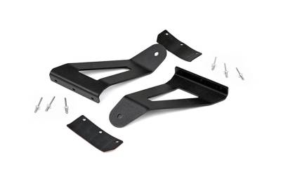 Rough Country - Rough Country 70517 LED Light Bar Windshield Mounting Brackets - Image 1