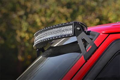 Rough Country - Rough Country 70517 LED Light Bar Windshield Mounting Brackets - Image 3