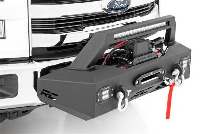 Rough Country 10762 Exo Winch Mount System Front Bumper