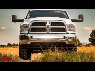 Rough Country - Rough Country 70569 LED Light Bar Bumper Mounting Brackets - Image 2