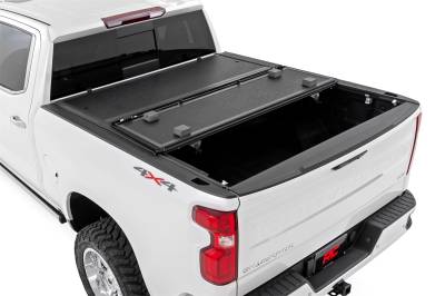 Rough Country - Rough Country 47120580A Hard Tri-Fold Tonneau Bed Cover - Image 4