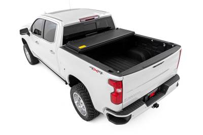 Rough Country - Rough Country 47120580A Hard Tri-Fold Tonneau Bed Cover - Image 6