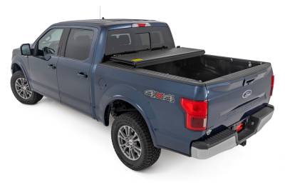 Rough Country - Rough Country 47220550A Hard Tri-Fold Tonneau Bed Cover - Image 6