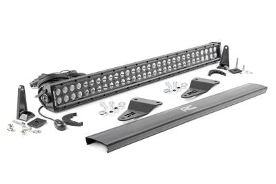 Rough Country - Rough Country 70786 Hidden Bumper Black Series LED Light Bar Kit - Image 1