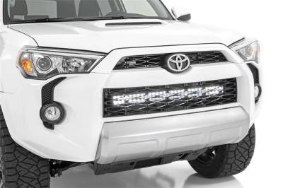 Rough Country - Rough Country 70786 Hidden Bumper Black Series LED Light Bar Kit - Image 4