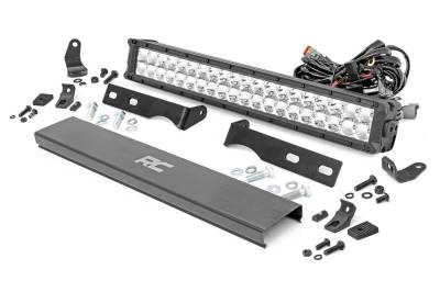 Rough Country - Rough Country 70775 Hidden Bumper Chrome Series LED Light Bar Kit - Image 1