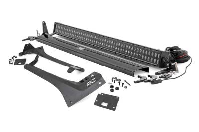 Rough Country - Rough Country 70069 LED Light Bar Windshield Mounting Brackets - Image 1