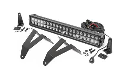 Rough Country - Rough Country 70779 Hidden Bumper Black Series LED Light Bar Kit - Image 1