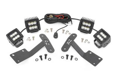 Rough Country 70866 LED Lower Windshield Ditch Kit