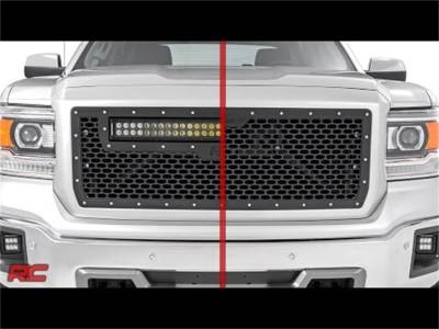 Rough Country - Rough Country 70188 Laser-Cut Mesh Replacement Grille - Image 5