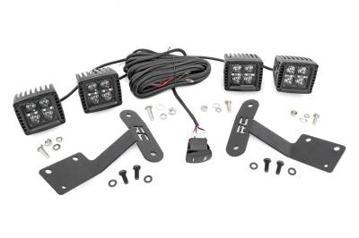Rough Country - Rough Country 70837 LED Lower Windshield Ditch Kit - Image 1