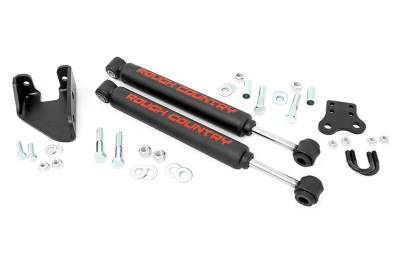 Rough Country 87307 Dual Steering Stabilizer Kit