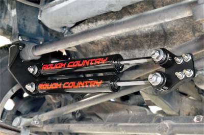 Rough Country - Rough Country 87307 Dual Steering Stabilizer Kit - Image 3