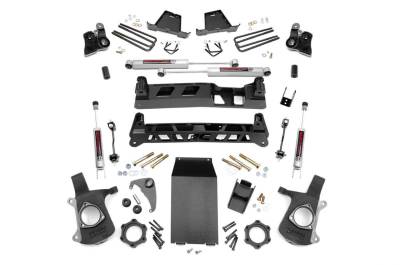 Rough Country - Rough Country 27220A Suspension Lift Kit w/Shock - Image 1