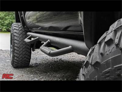 Rough Country - Rough Country RCT0589CC Wheel To Wheel Nerf Step Bar - Image 2