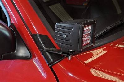 Rough Country - Rough Country 70525 LED Windshield Light Mounts - Image 3