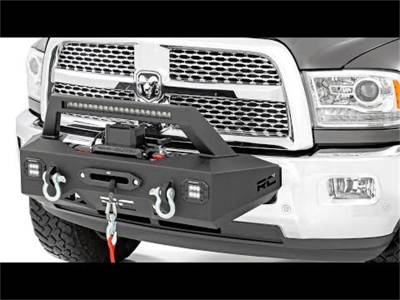 Rough Country - Rough Country 31007 Exo Winch Mount System Front Bumper - Image 2
