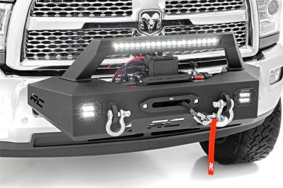Rough Country - Rough Country 31007 Exo Winch Mount System Front Bumper - Image 5