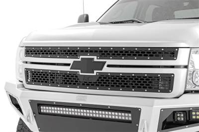 Rough Country - Rough Country 70153 Laser-Cut Mesh Replacement Grille - Image 3