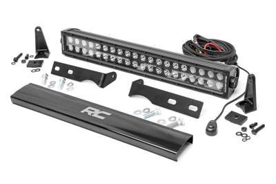 Rough Country - Rough Country 70773 Hidden Bumper Black Series LED Light Bar Kit - Image 1