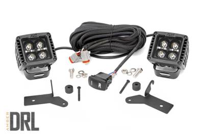Rough Country - Rough Country 70052DRLA LED Lower Windshield Kit - Image 1