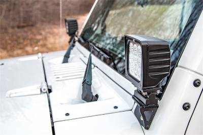 Rough Country - Rough Country 6004 LED Windshield Light Mounts - Image 2