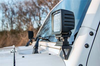 Rough Country - Rough Country 6004 LED Windshield Light Mounts - Image 5