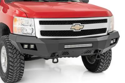 Rough Country 10769 Heavy Duty Front LED Bumper