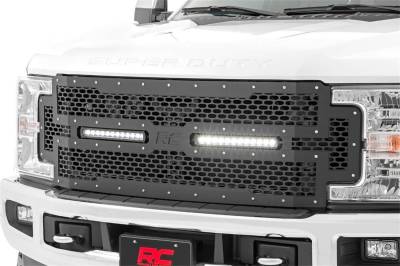 Rough Country - Rough Country 70216 Mesh Grille w/LED - Image 5