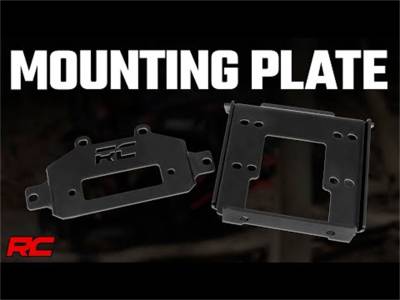 Rough Country - Rough Country 93042 Winch Mounting Plate - Image 2