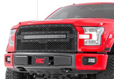 Rough Country - Rough Country 70193 Laser-Cut Mesh Replacement Grille - Image 5