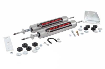 Rough Country - Rough Country 8735430 N3 Dual Steering Stabilizer - Image 1