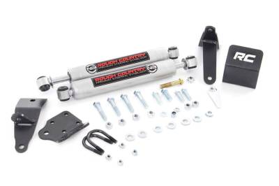 Rough Country - Rough Country 8749530 N3 Dual Steering Stabilizer - Image 1