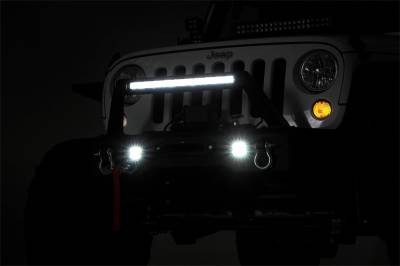 Rough Country - Rough Country 11826 Front Stealth Stubby Winch Bumper - Image 3
