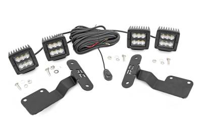 Rough Country 70868 LED Lower Windshield Ditch Kit