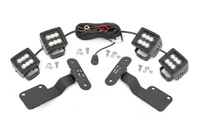 Rough Country - Rough Country 70869 LED Lower Windshield Ditch Kit - Image 1