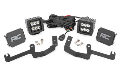 Rough Country - Rough Country 70841 LED Lower Windshield Ditch Kit - Image 1