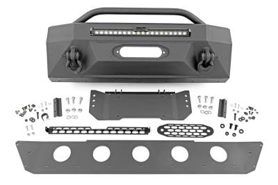 Rough Country - Rough Country 10744 LED Front Bumper - Image 1