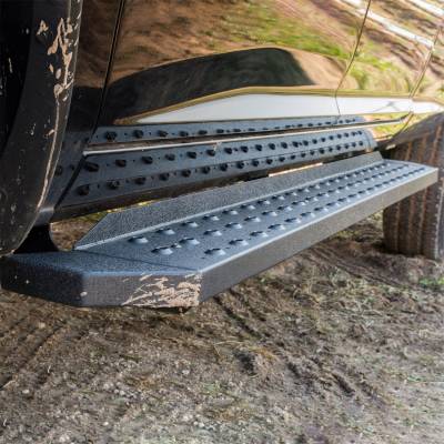ARIES - ARIES 20555563 RidgeStep Commercial Running Boards w/Mounting Brackets - Image 2