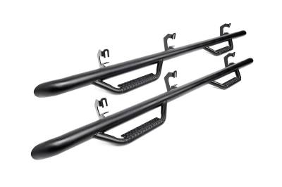 Rough Country - Rough Country 82001B Cab Length Nerf Step Bar - Image 1