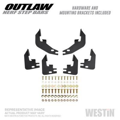 Westin - Westin 58-53945 Outlaw Nerf Step Bars - Image 4