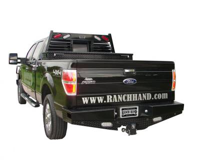 Ranch Hand SBF09HBLSL Sport Series Back Bumper