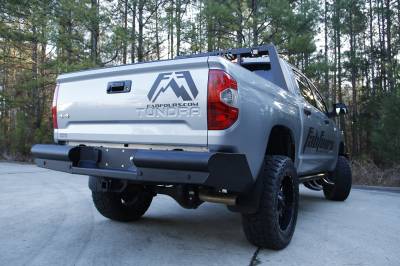 Fab Fours - Fab Fours TT07-U1550-1 Elite Rear Bumper - Image 2